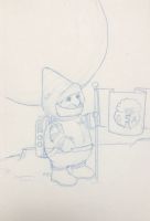 Gnome astronaut